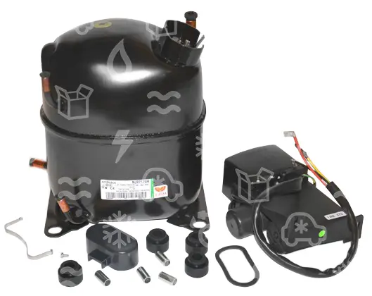 kompresor EMBRACO NJ2212GK, LBP - R404A/R507, 220 - 240 V, 50 Hz,